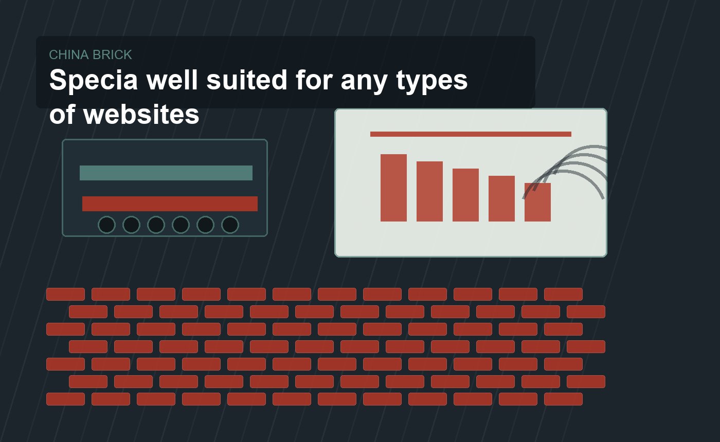 Specia well suited for any types of websites